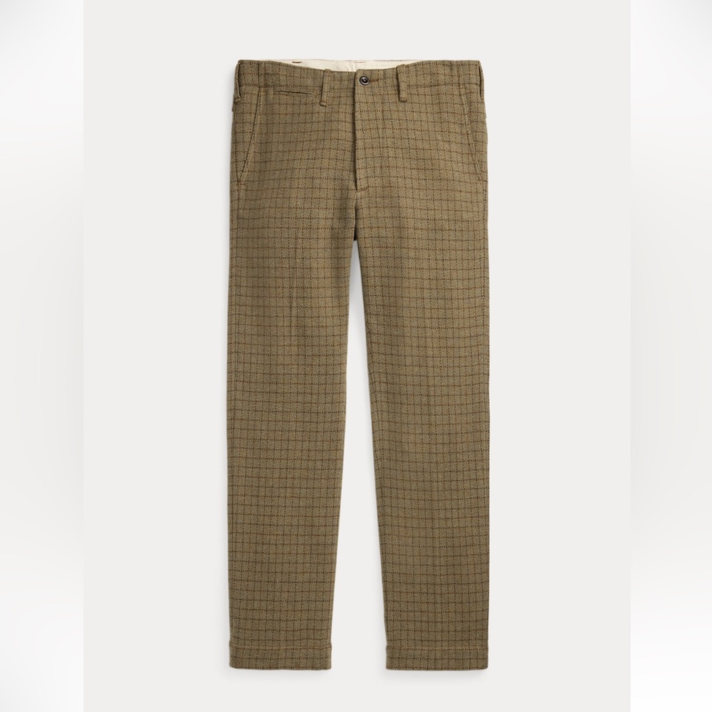 Ralph Lauren Double RL RRL Checked Wool Tweed Officer’s Pant 33x30